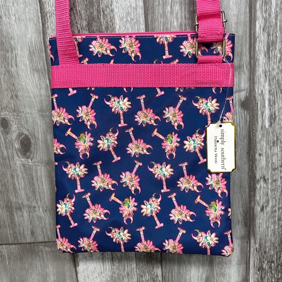 Simply Southern Palm Tree Crossbody Bag NWT - Picture 6 of 10